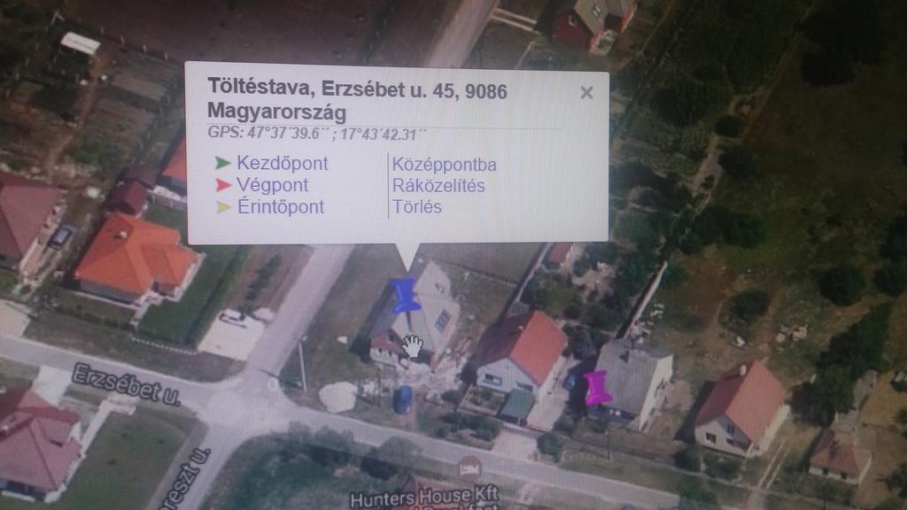 Hunters House Kft Bed And Breakfast Toltestava Zewnętrze zdjęcie